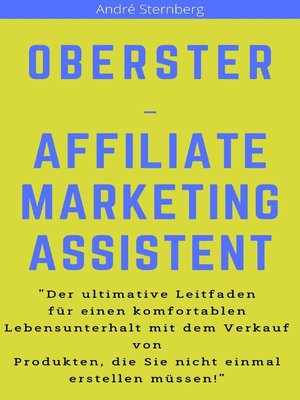 cover image of Oberster Affiliate Marketing Assistent